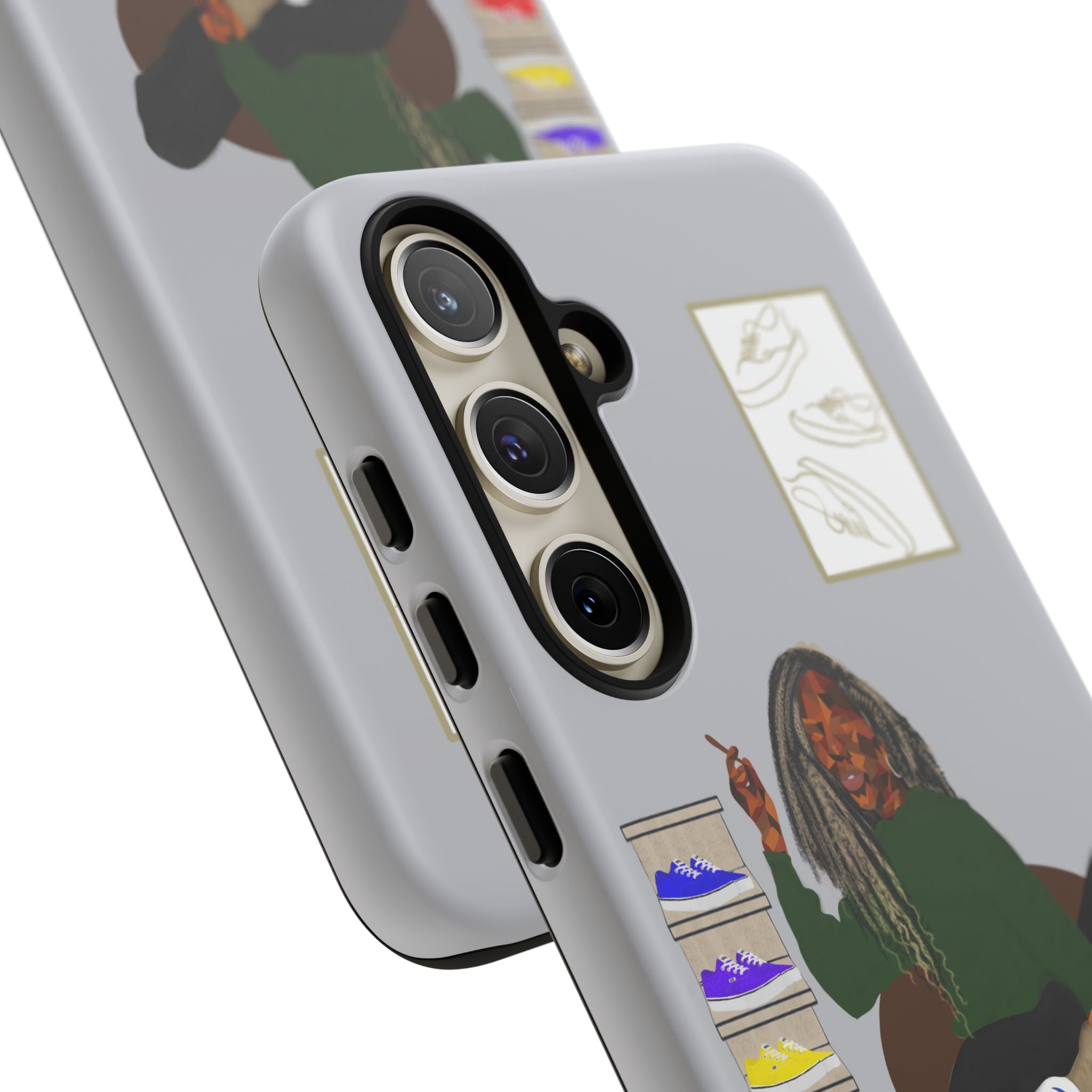 Phone Case — Chill Sneakerhead Illustration ("Tough Cases")