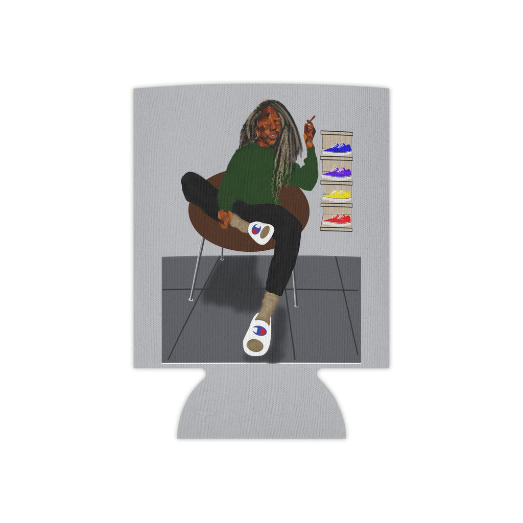Can Cooler — Chill Dreads Lounge Art Drink Can Cooler