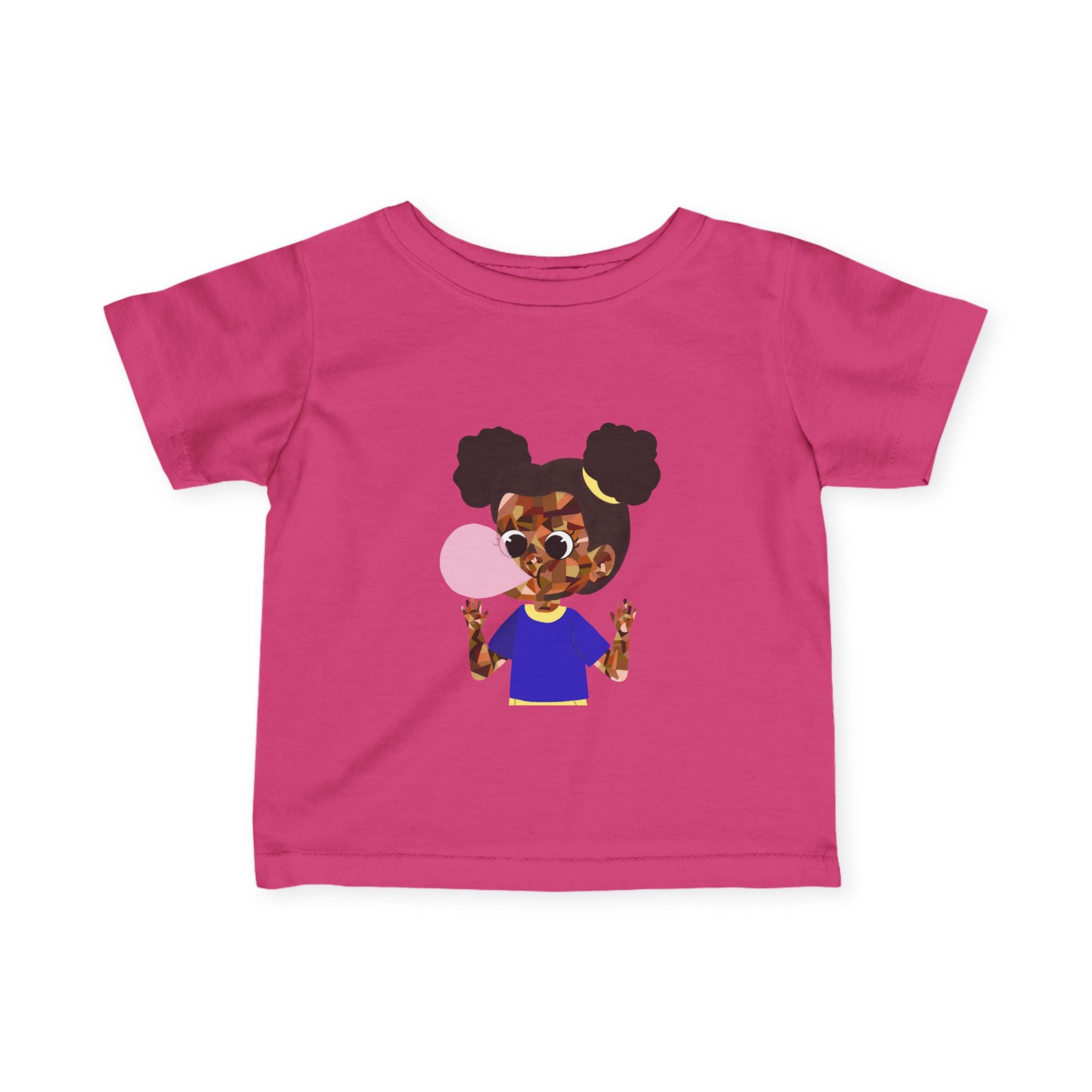 Infant Tee — Cute Bubblegum Girl Graphic Baby T-Shirt