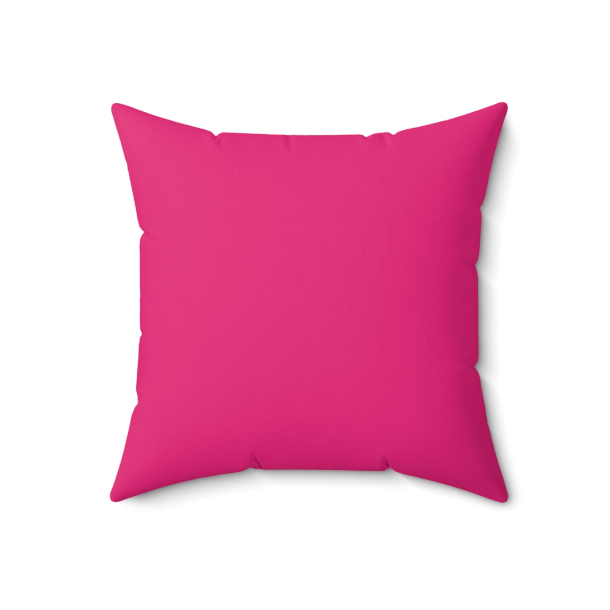 Pink Bubblegum Pop Art Pillow — Modern Geometric Portrait Throw Pillow