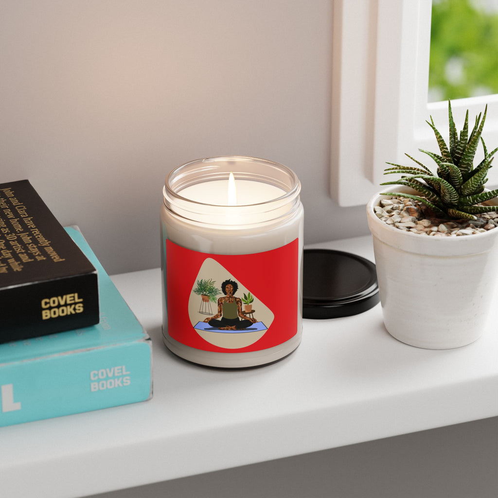 Soy Candle — Calming Yoga Meditation Scented Candle (9 oz)