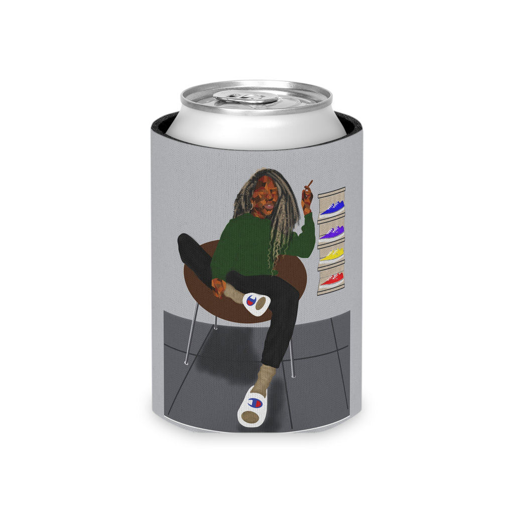 Can Cooler — Chill Dreads Lounge Art Drink Can Cooler