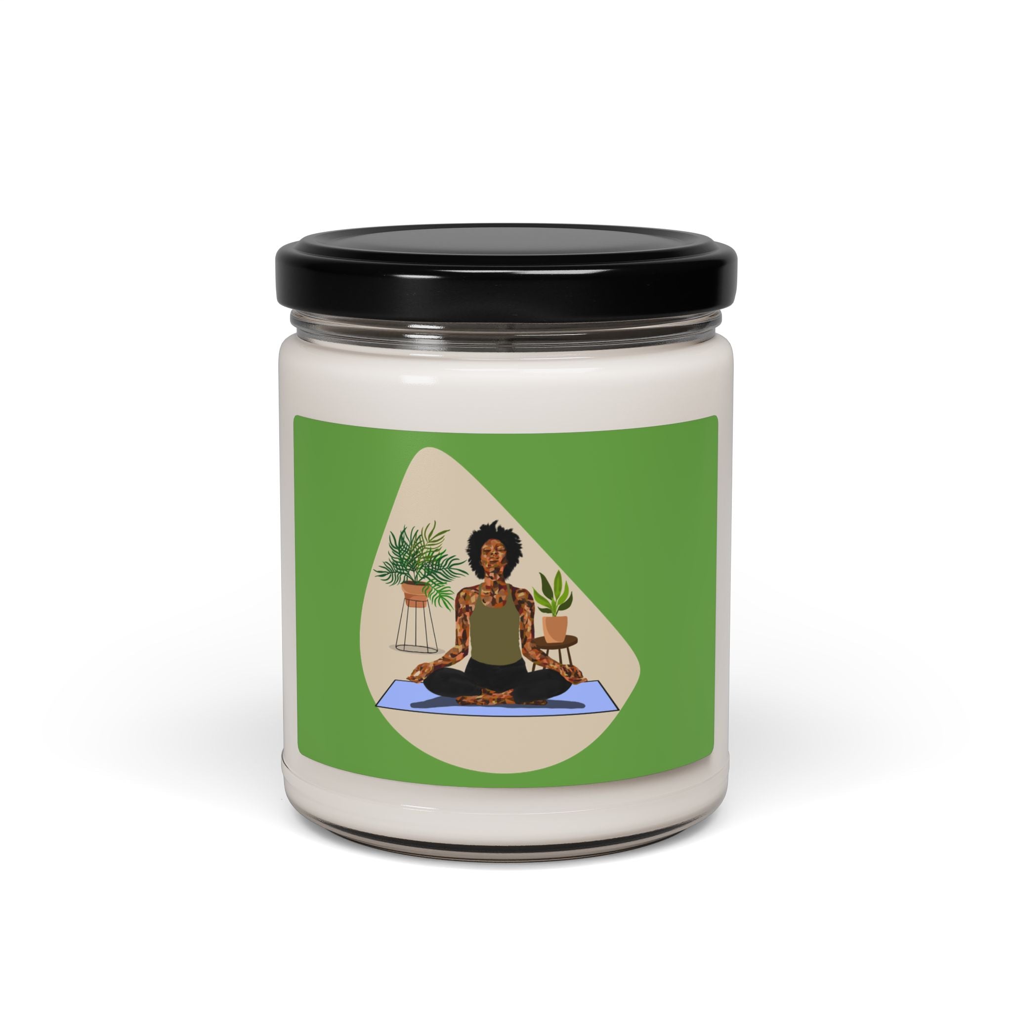 Soy Candle — Calming Yoga Meditation Scented Candle (9 oz)