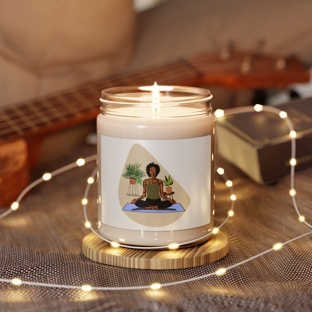 Soy Candle — Calming Yoga Meditation Scented Candle (9 oz)