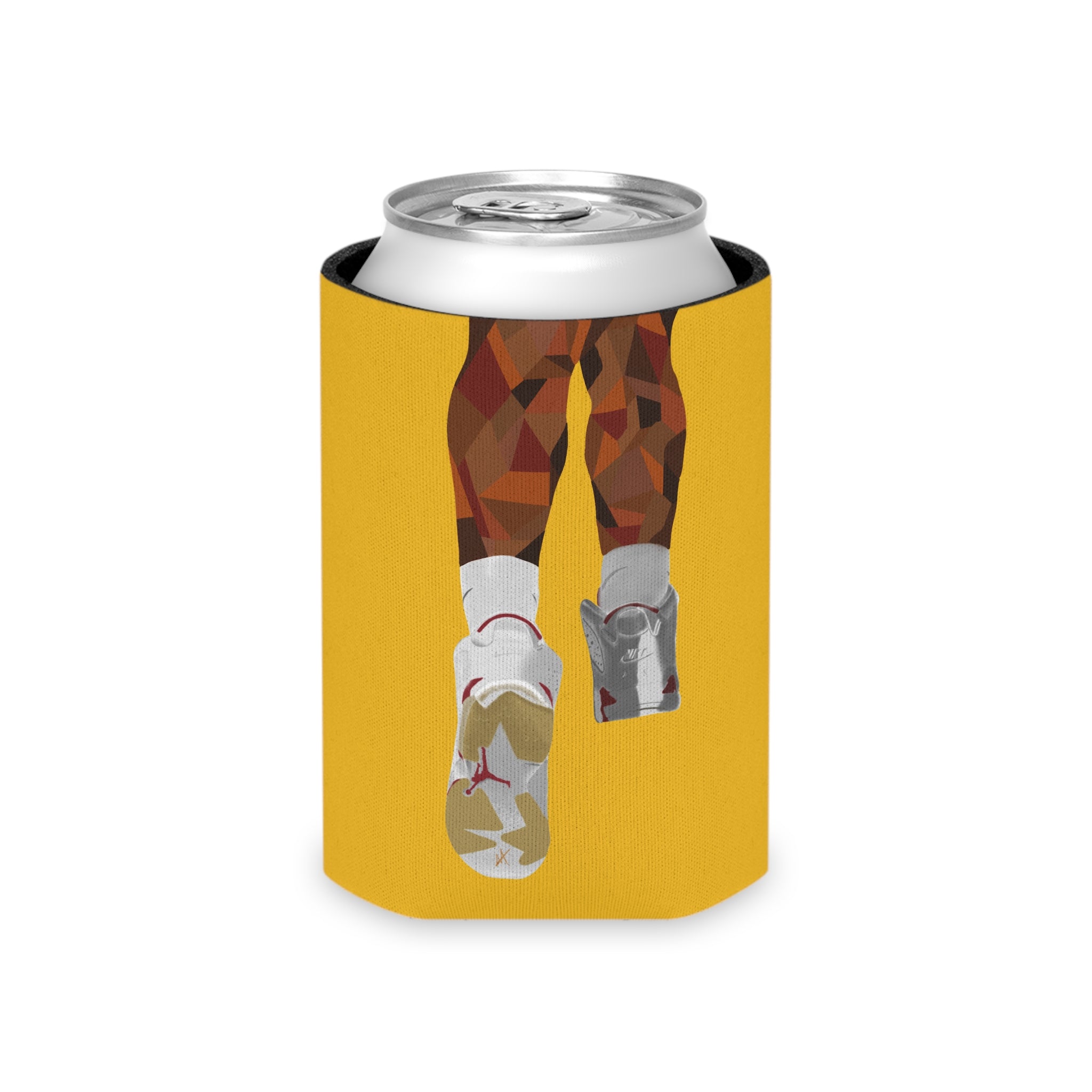 Can Cooler — Retro Sneaker Jump Graphic Drink Cooler