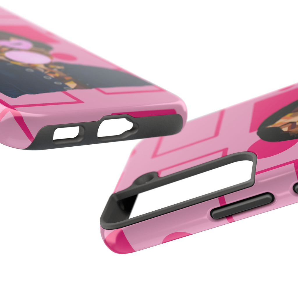 Pink Pop Art Phone Case — Bubblegum Girl Tough Phone Case