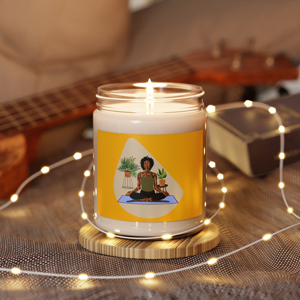 Soy Candle — Calming Yoga Meditation Scented Candle (9 oz)