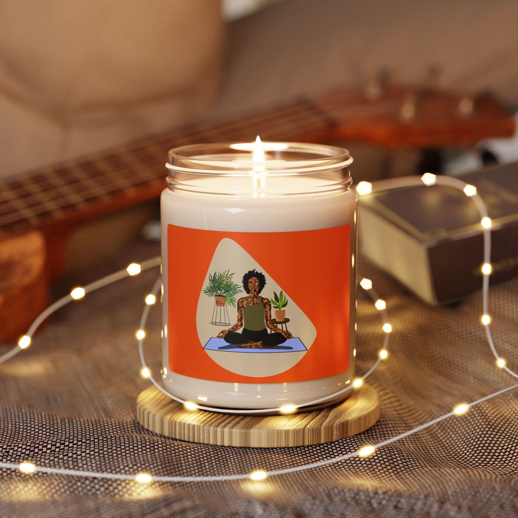 Soy Candle — Calming Yoga Meditation Scented Candle (9 oz)