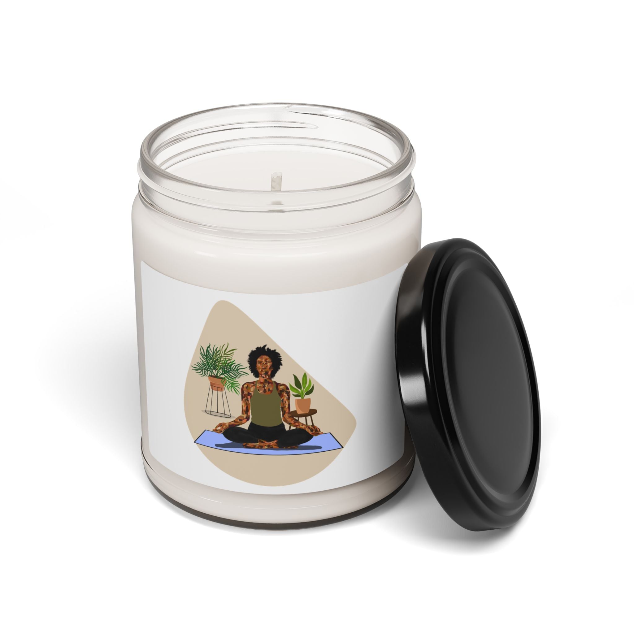 Soy Candle — Calming Yoga Meditation Scented Candle (9 oz)