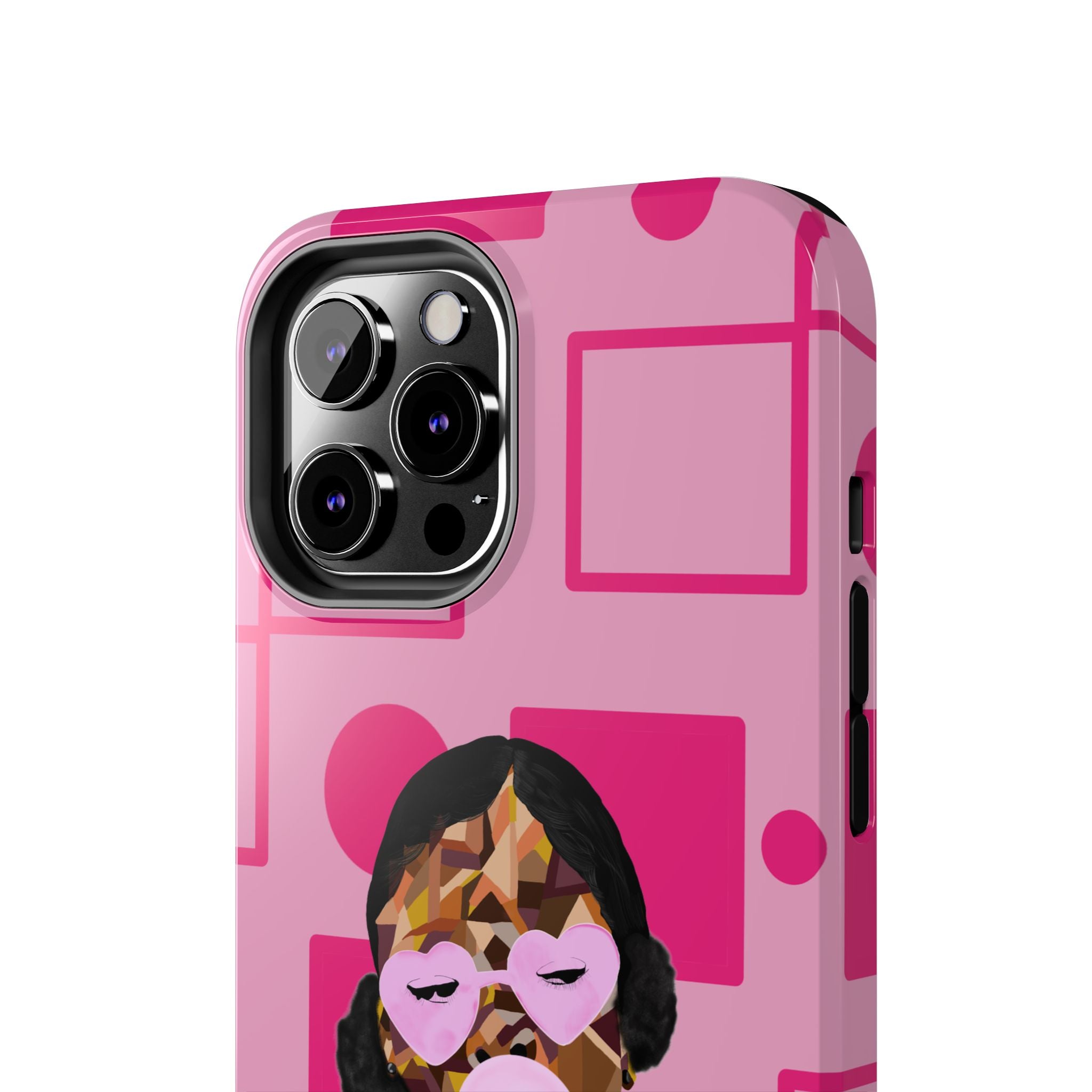 Pink Pop Art Phone Case — Bubblegum Girl Tough Phone Case