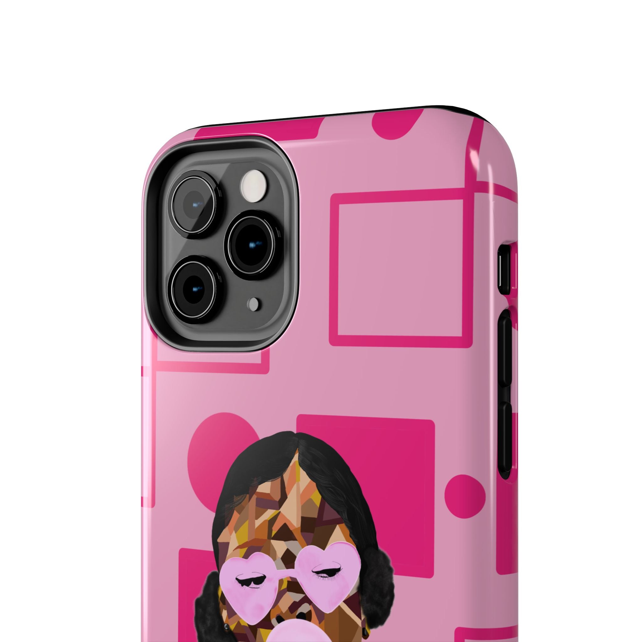 Pink Pop Art Phone Case — Bubblegum Girl Tough Phone Case