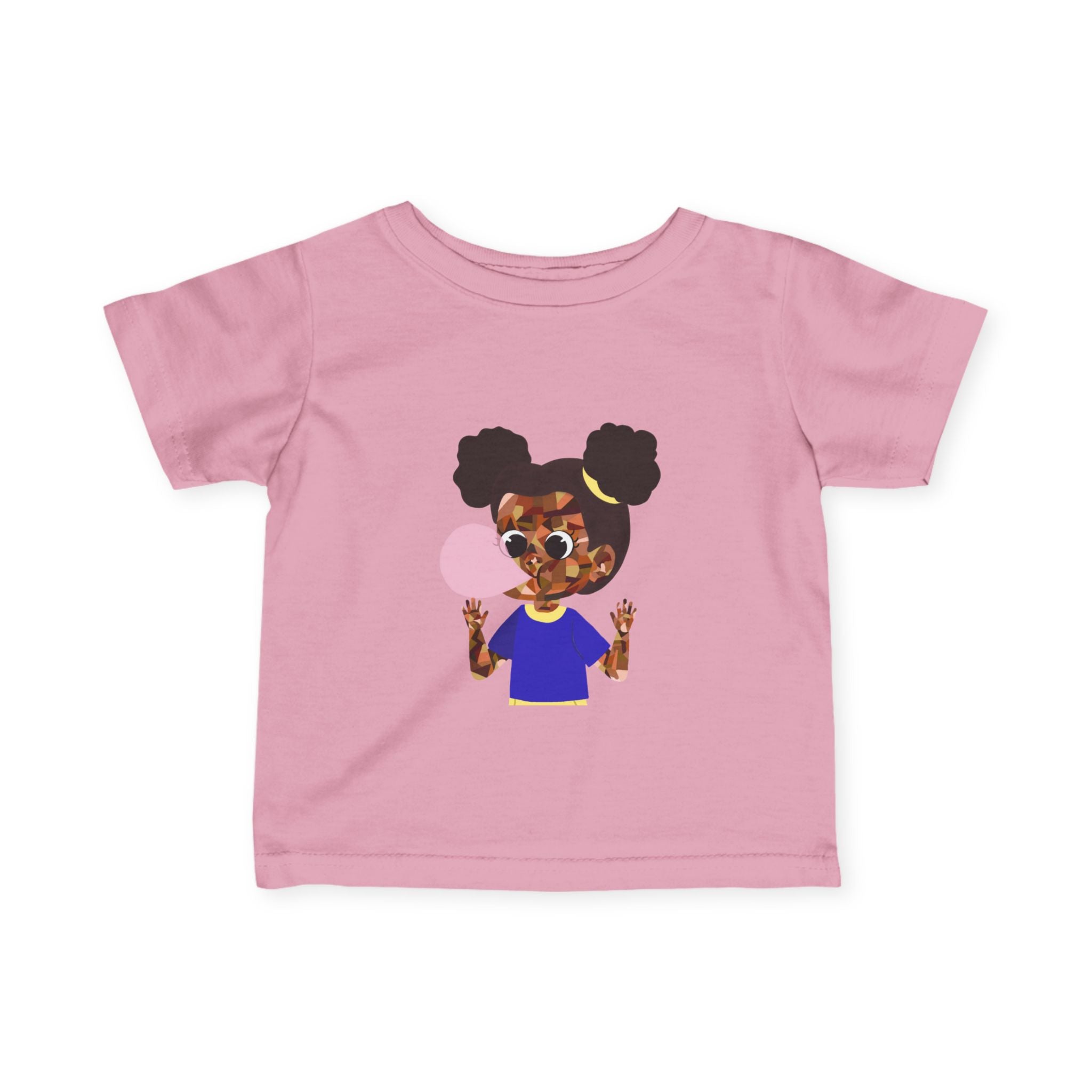 Infant Tee — Cute Bubblegum Girl Graphic Baby T-Shirt