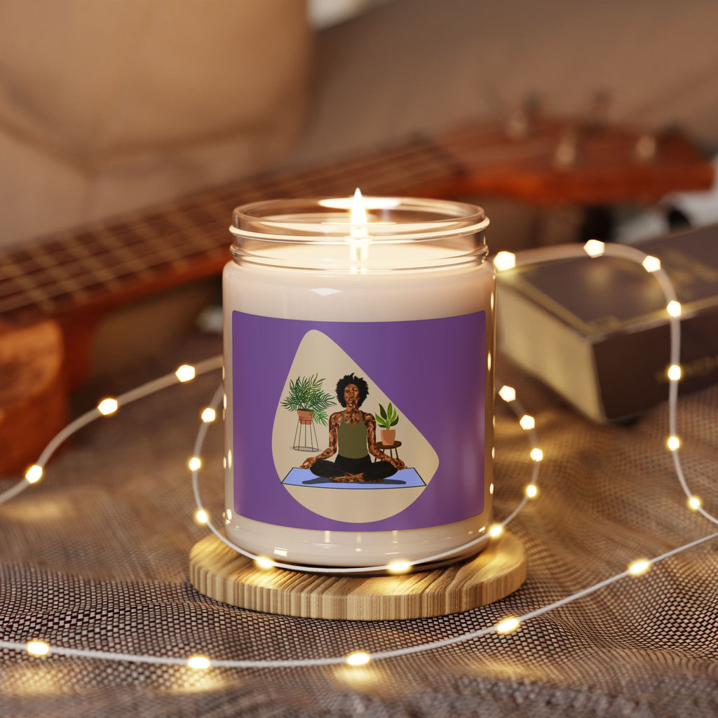 Soy Candle — Calming Yoga Meditation Scented Candle (9 oz)