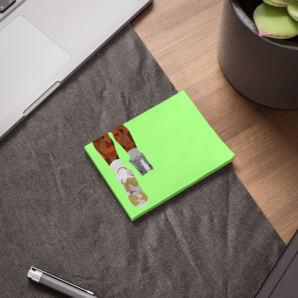 Copy of Running Shoes Post-it Note Pad — Minimal Athletic Memo Pads