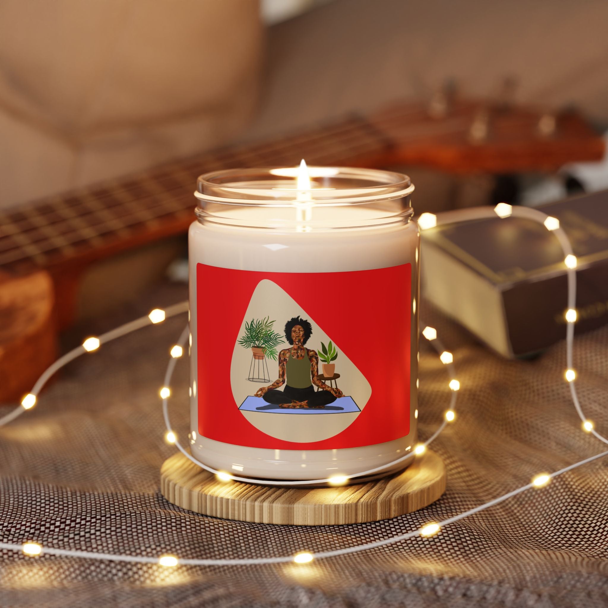 Soy Candle — Calming Yoga Meditation Scented Candle (9 oz)