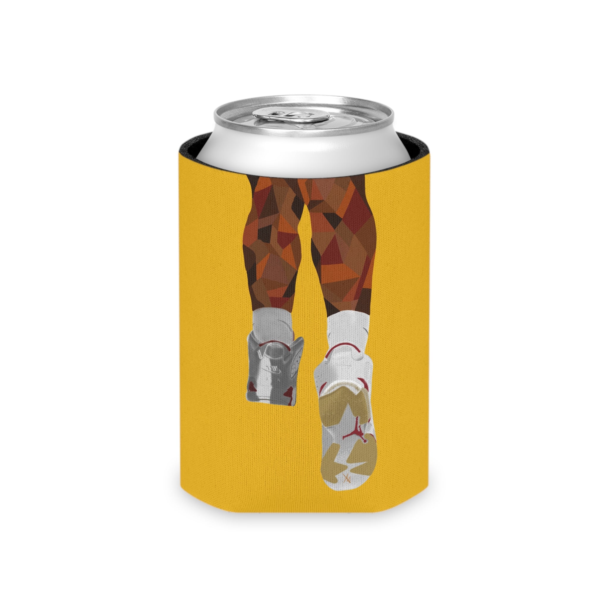 Can Cooler — Retro Sneaker Jump Graphic Drink Cooler