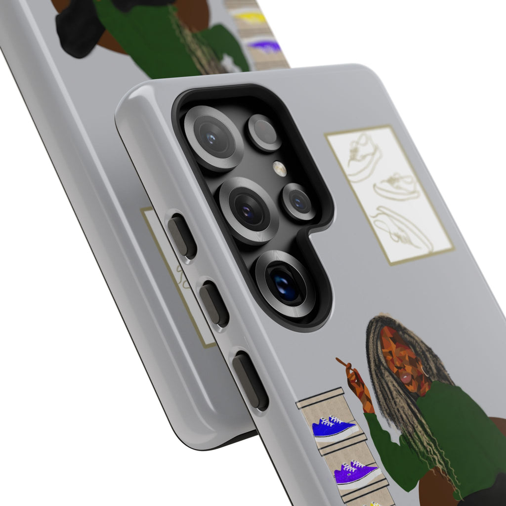 Phone Case — Chill Sneakerhead Illustration ("Tough Cases")