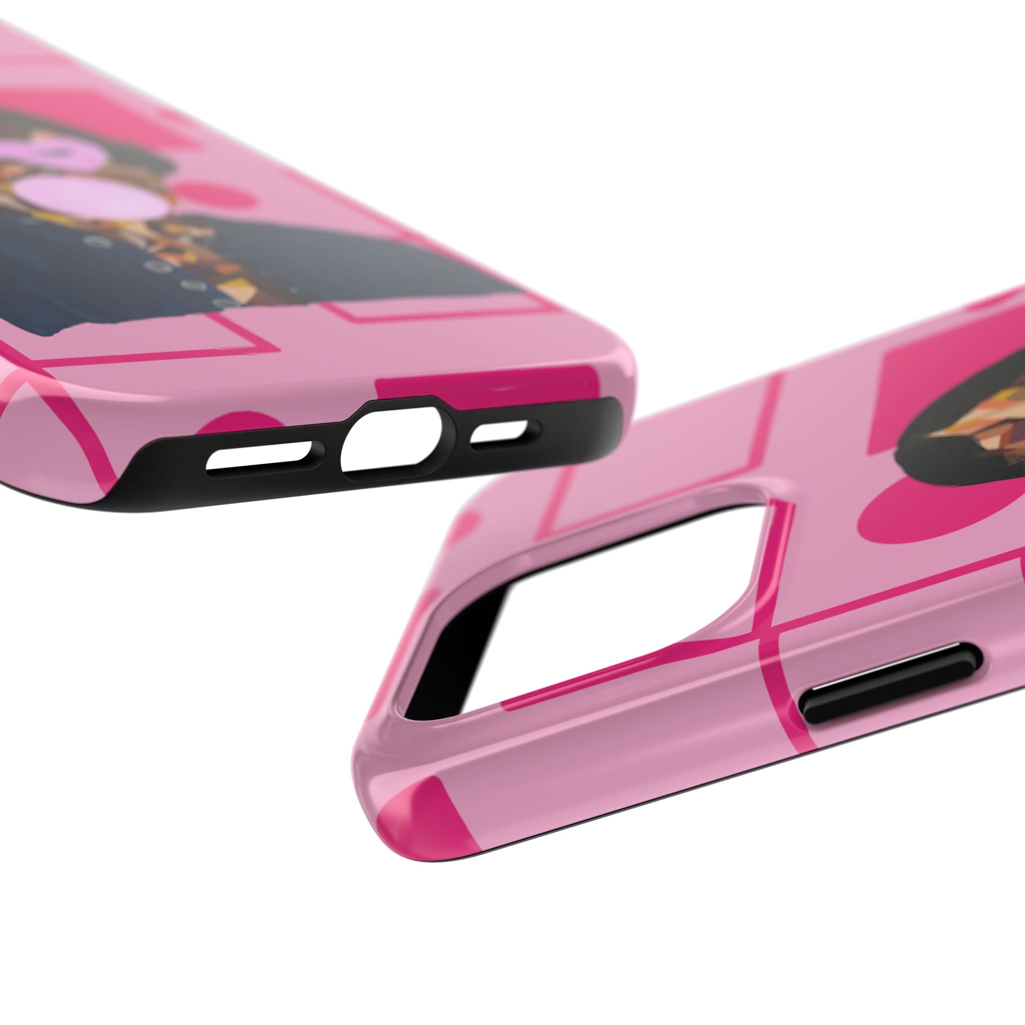 Pink Pop Art Phone Case — Bubblegum Girl Tough Phone Case