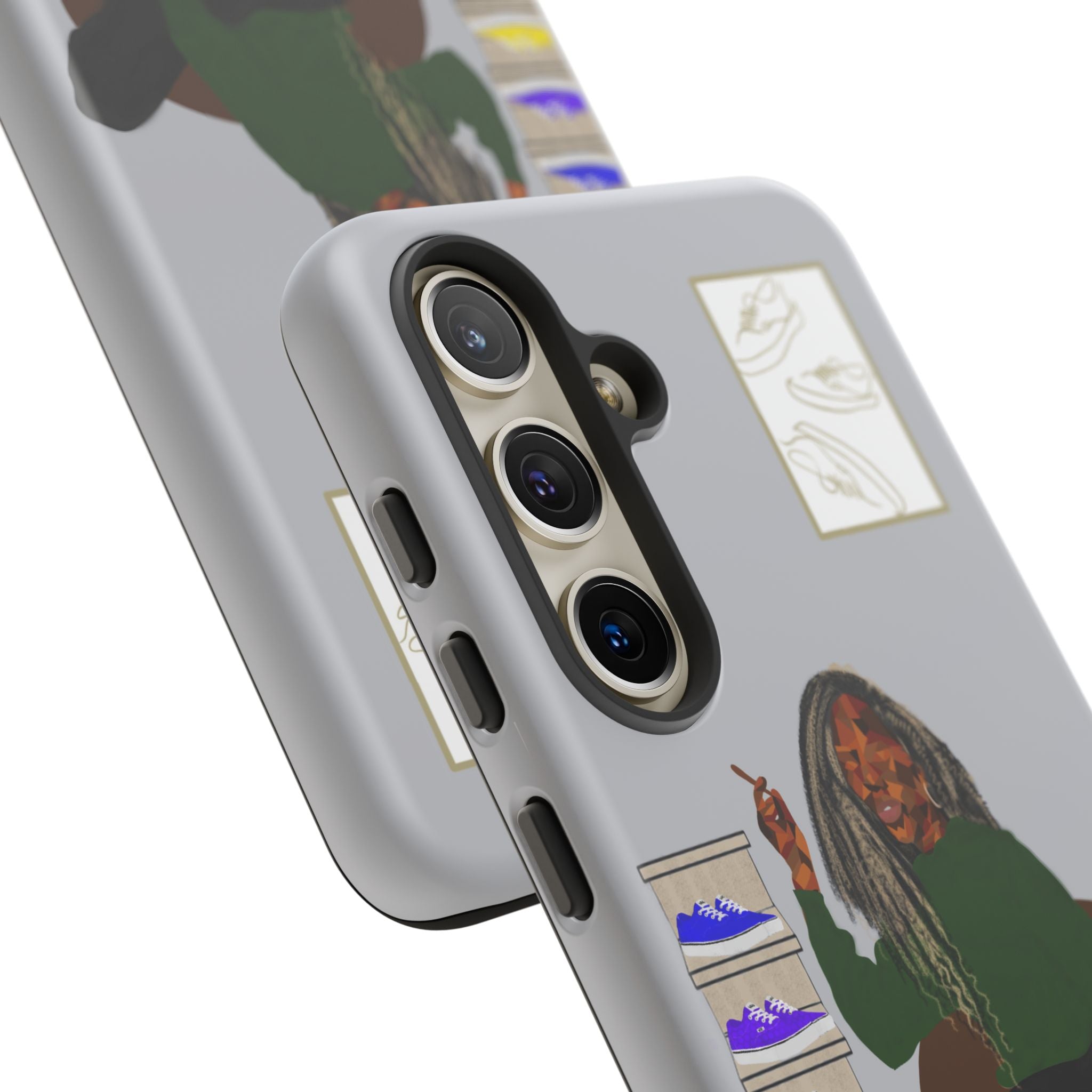 Phone Case — Chill Sneakerhead Illustration ("Tough Cases")