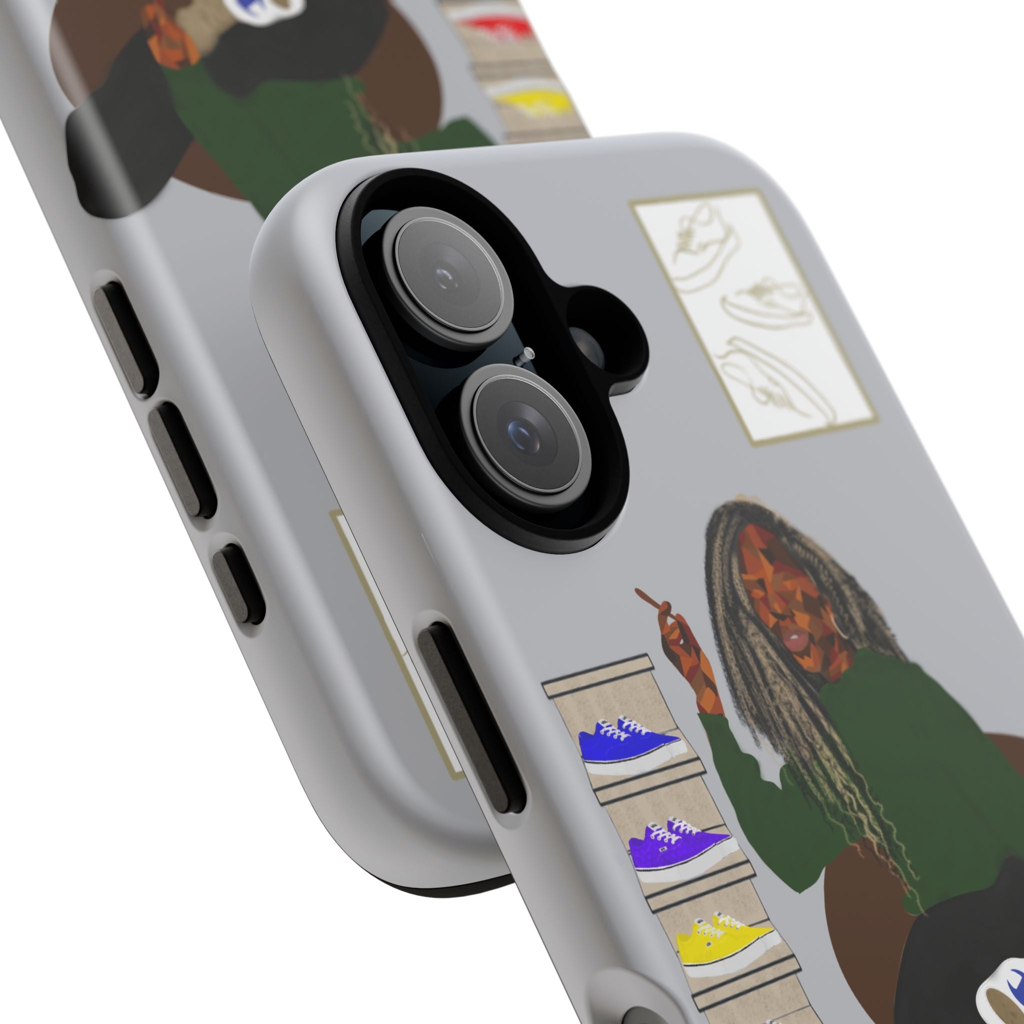 Phone Case — Chill Sneakerhead Illustration ("Tough Cases")
