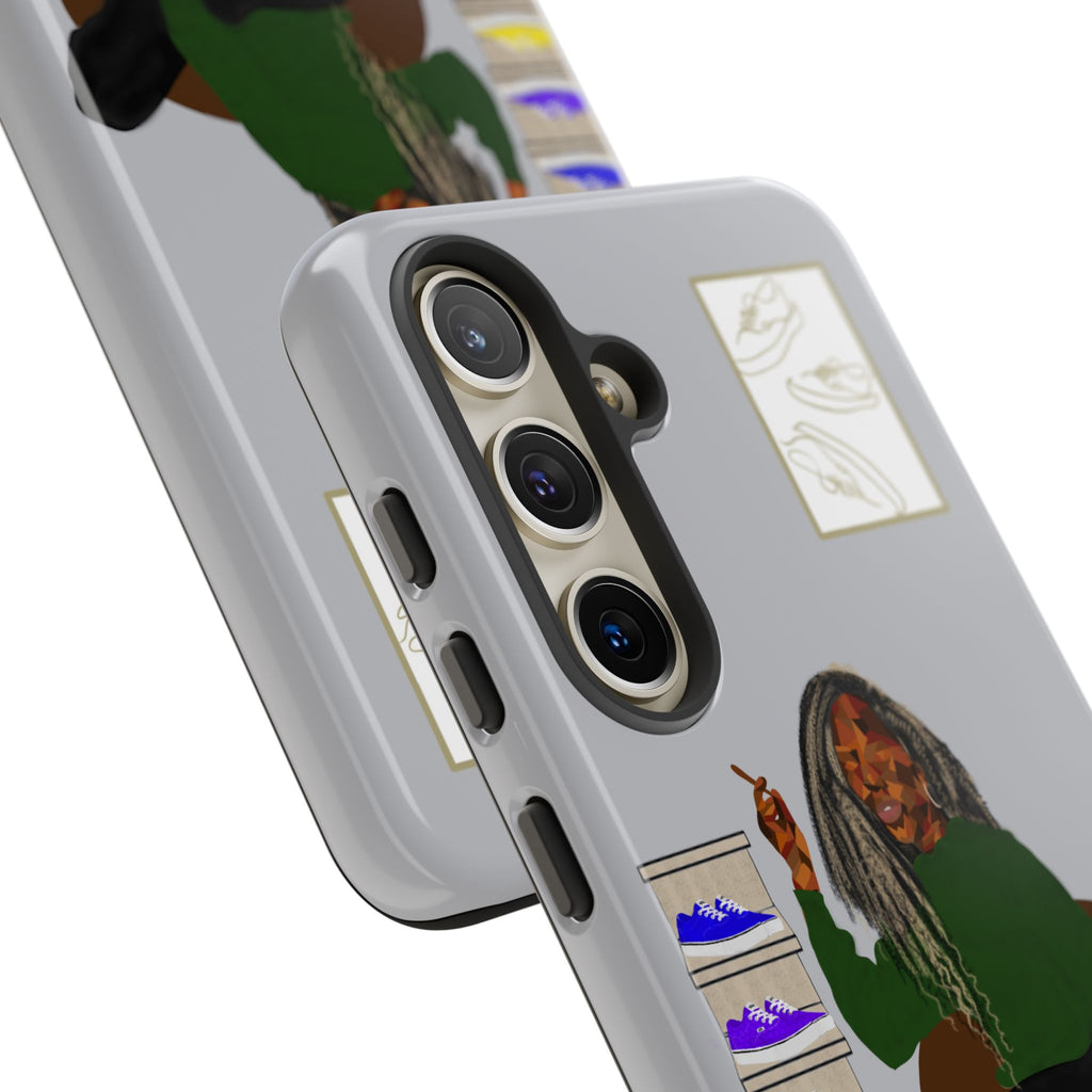 Phone Case — Chill Sneakerhead Illustration ("Tough Cases")