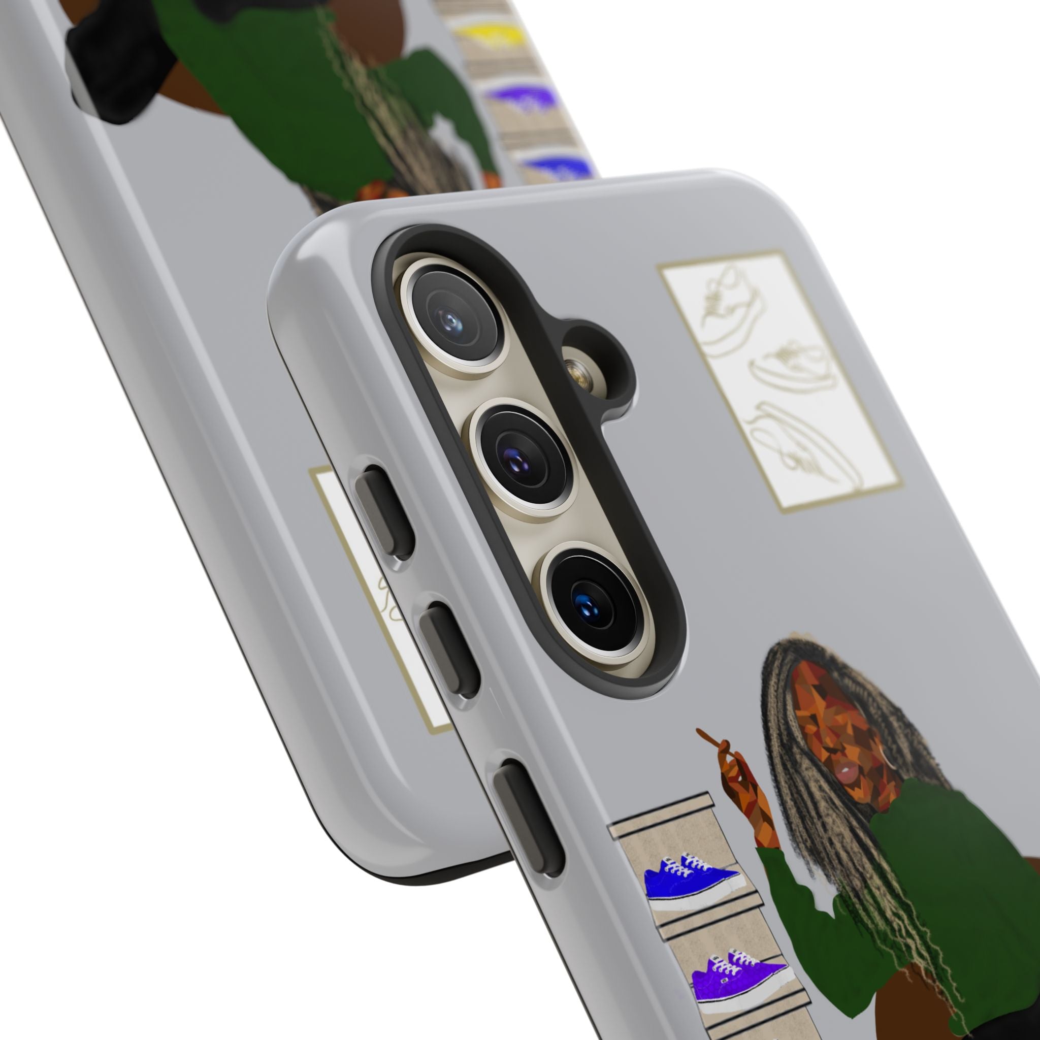 Phone Case — Chill Sneakerhead Illustration ("Tough Cases")