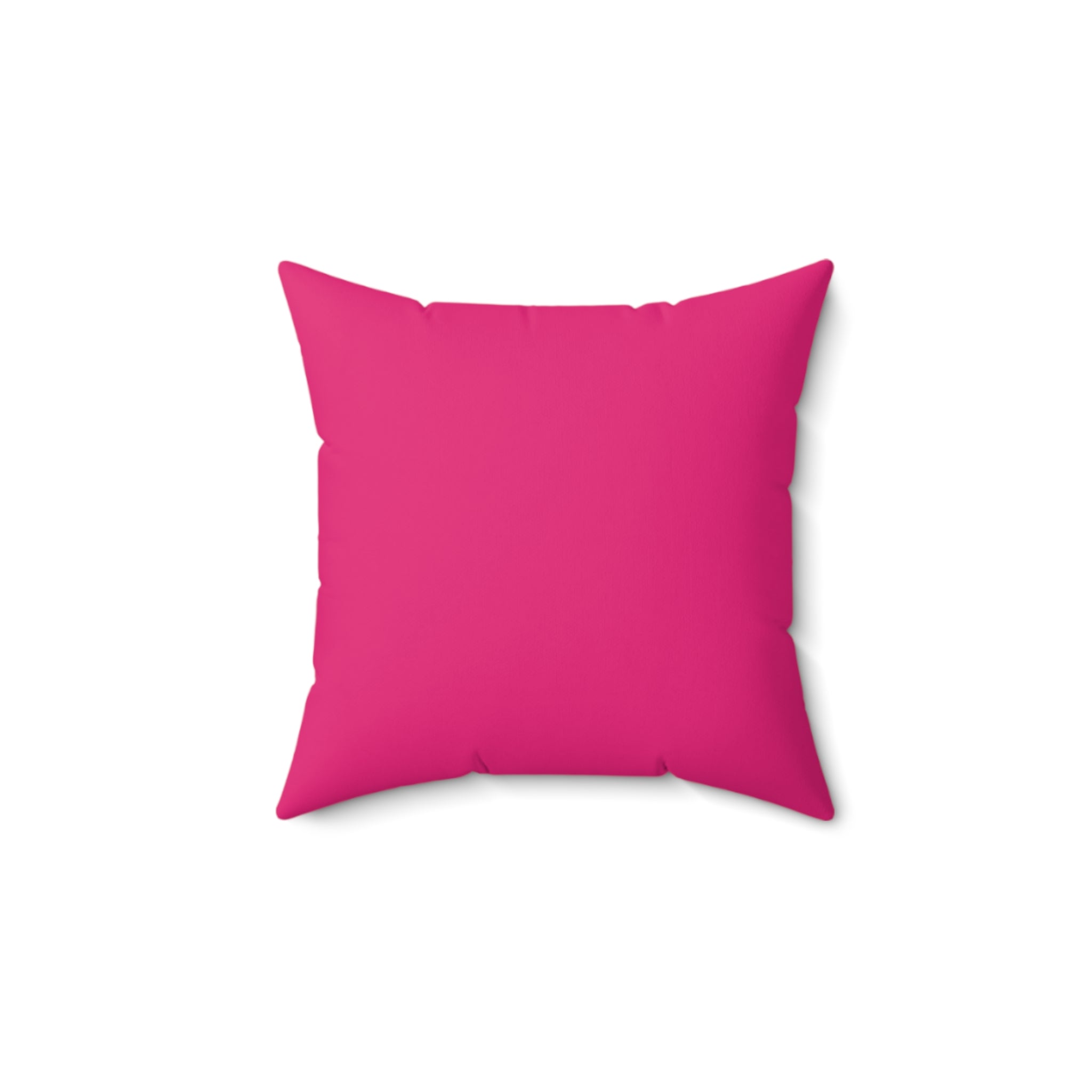 Pink Bubblegum Pop Art Pillow — Modern Geometric Portrait Throw Pillow