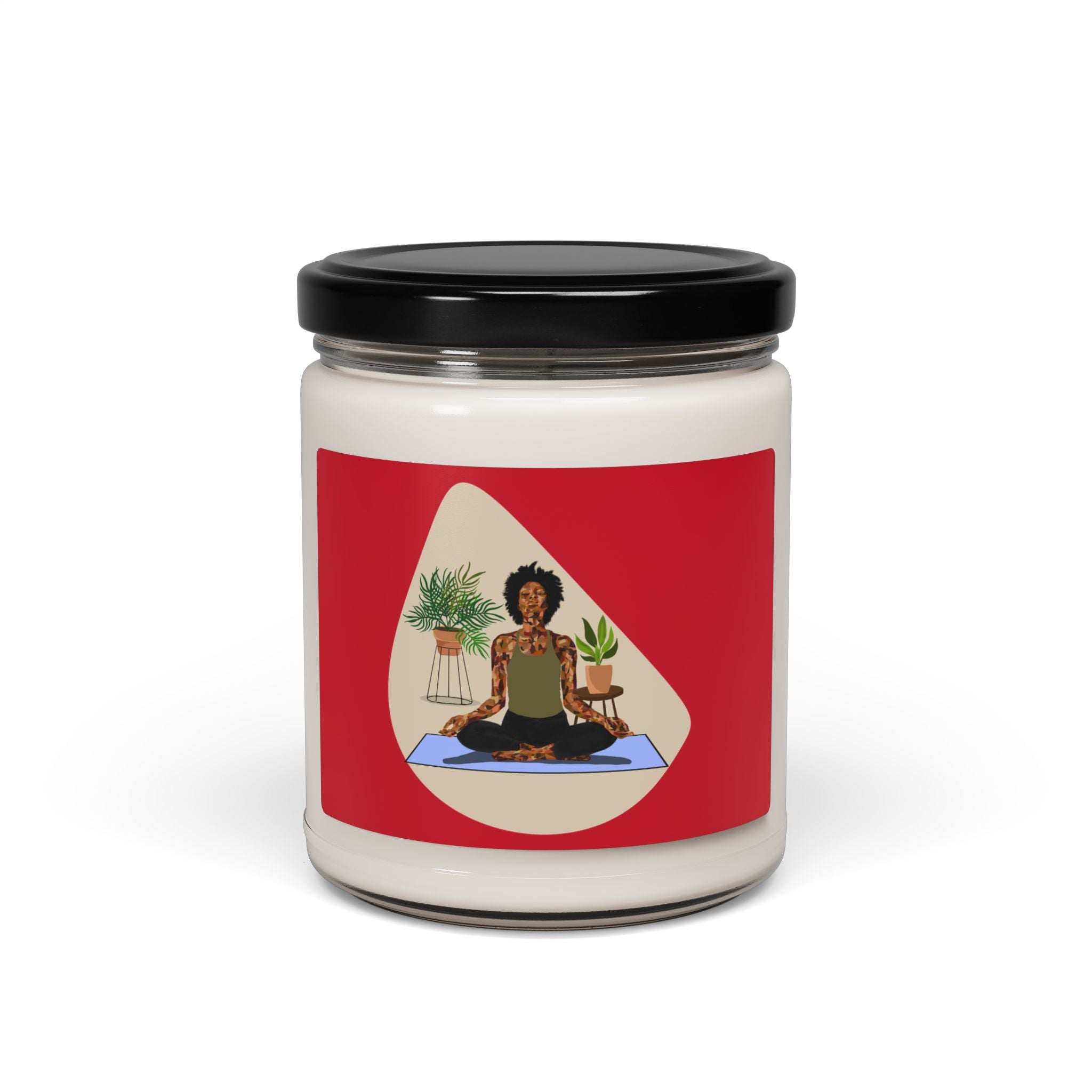 Soy Candle — Calming Yoga Meditation Scented Candle (9 oz)