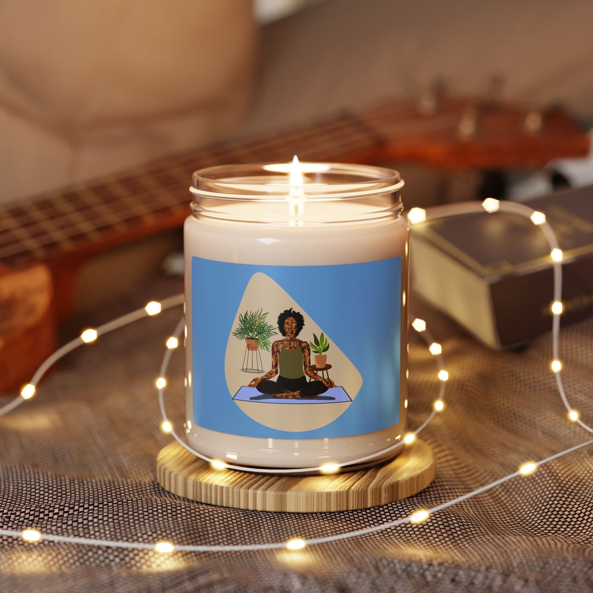Soy Candle — Calming Yoga Meditation Scented Candle (9 oz)