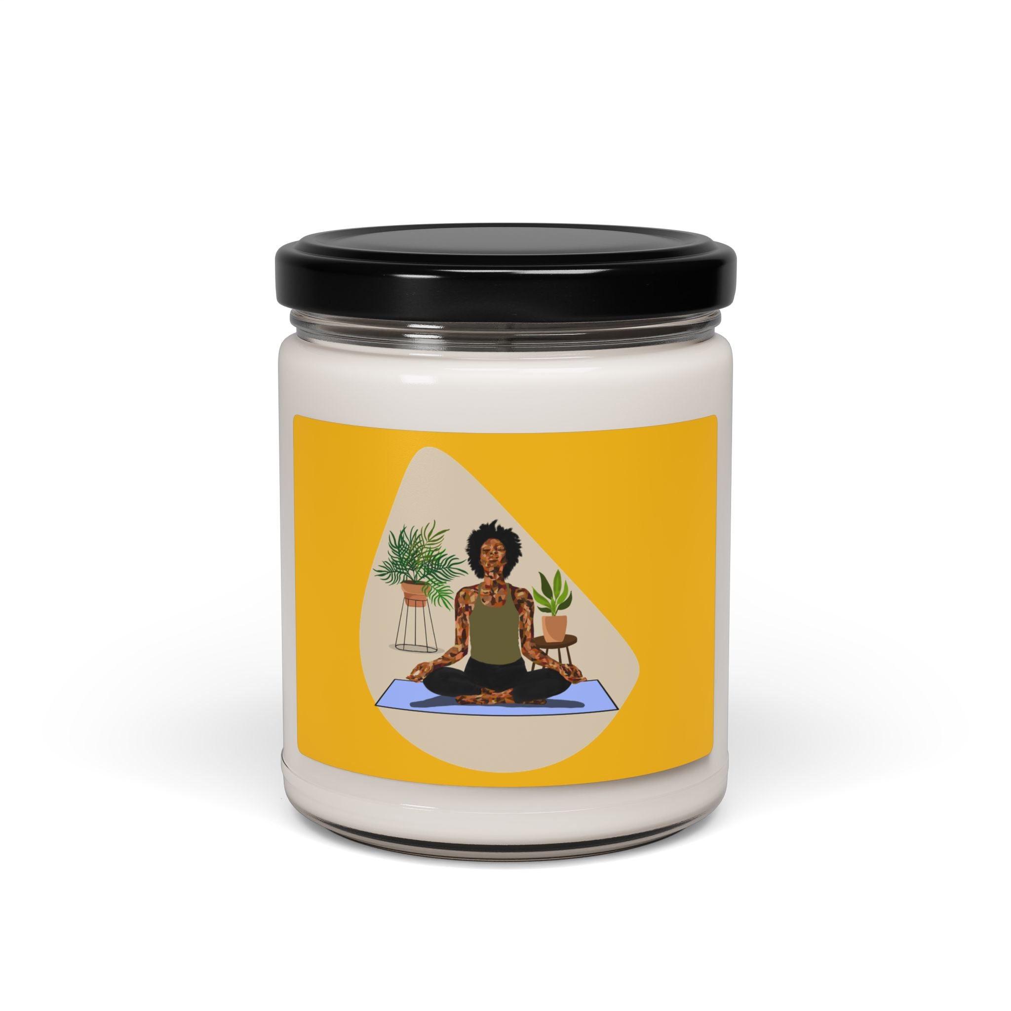 Soy Candle — Calming Yoga Meditation Scented Candle (9 oz)