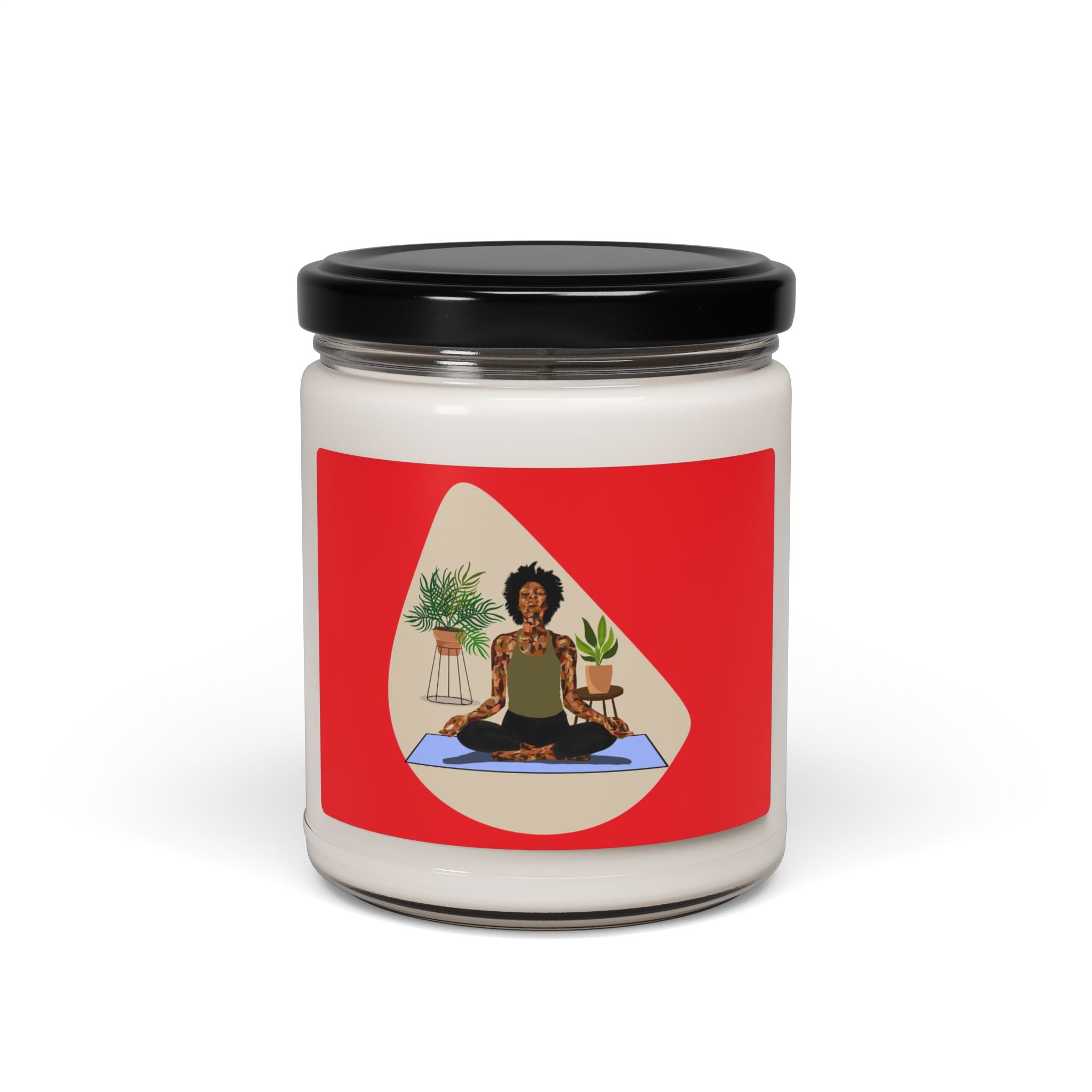 Soy Candle — Calming Yoga Meditation Scented Candle (9 oz)