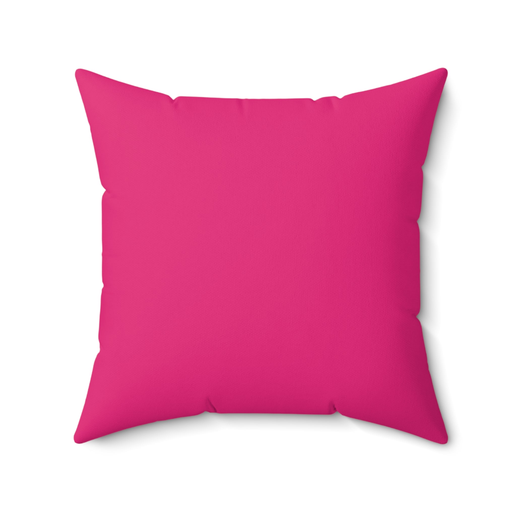 Pink Bubblegum Pop Art Pillow — Modern Geometric Portrait Throw Pillow