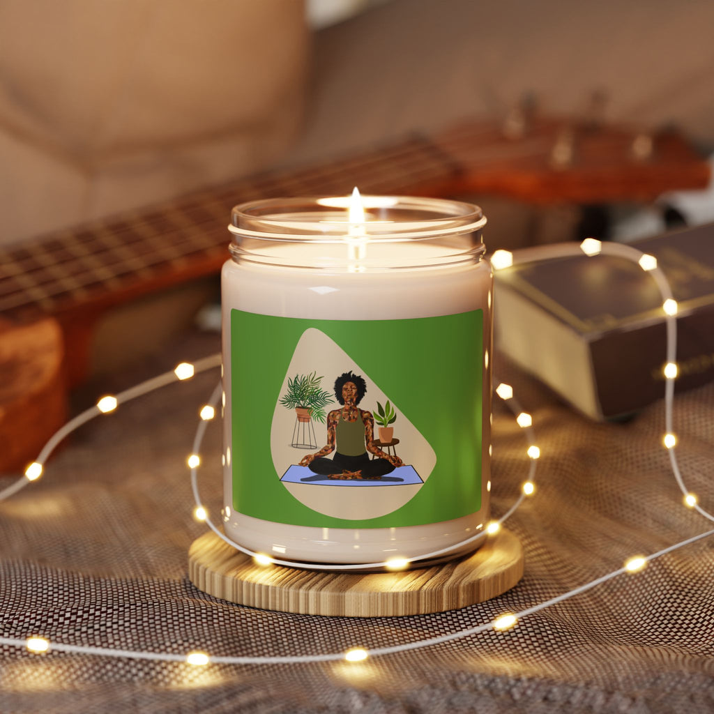 Soy Candle — Calming Yoga Meditation Scented Candle (9 oz)