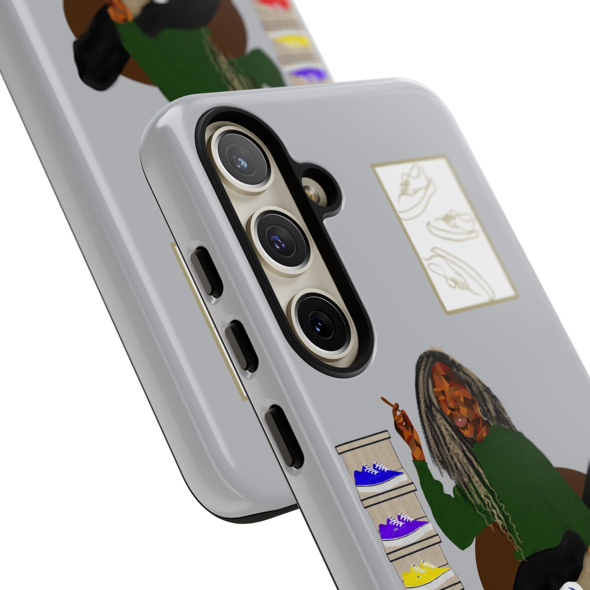 Phone Case — Chill Sneakerhead Illustration ("Tough Cases")