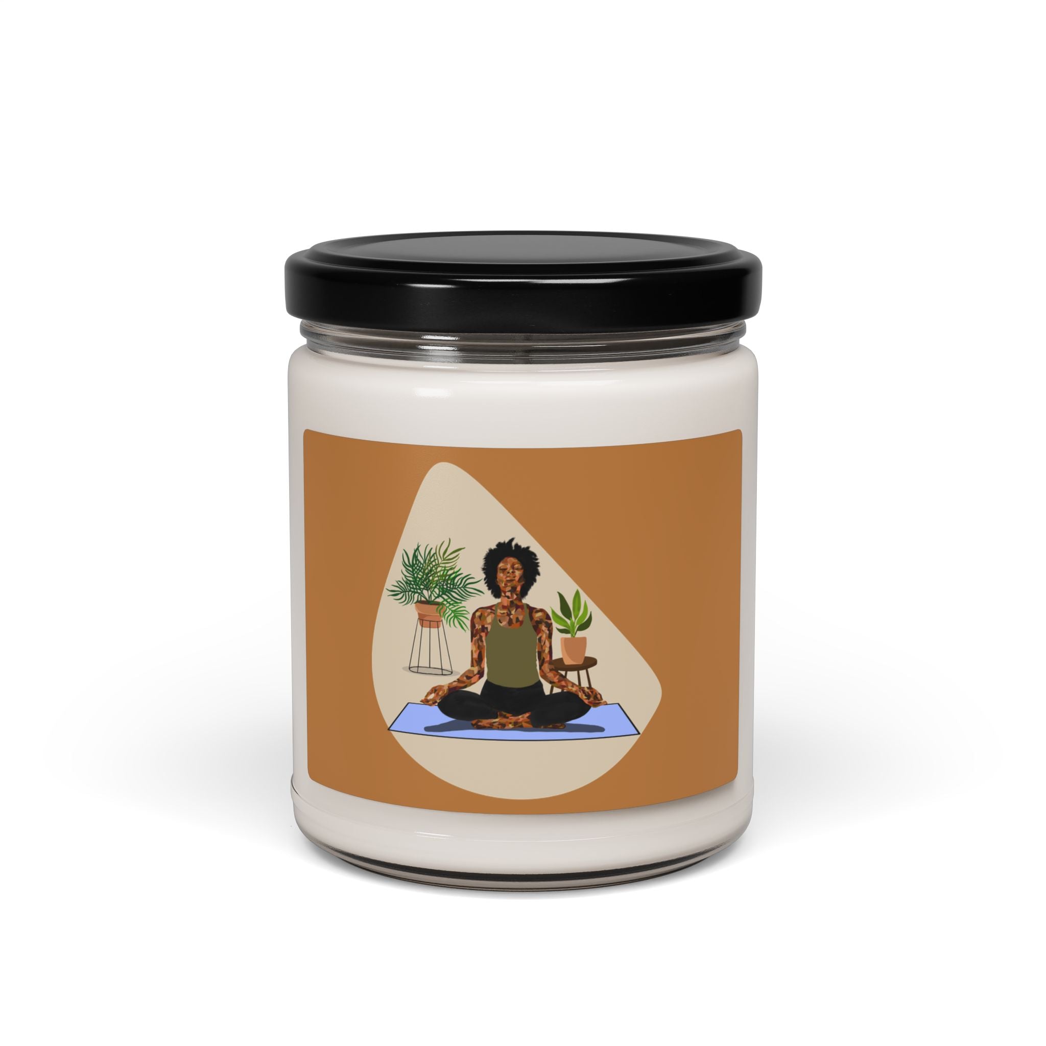 Soy Candle — Calming Yoga Meditation Scented Candle (9 oz)