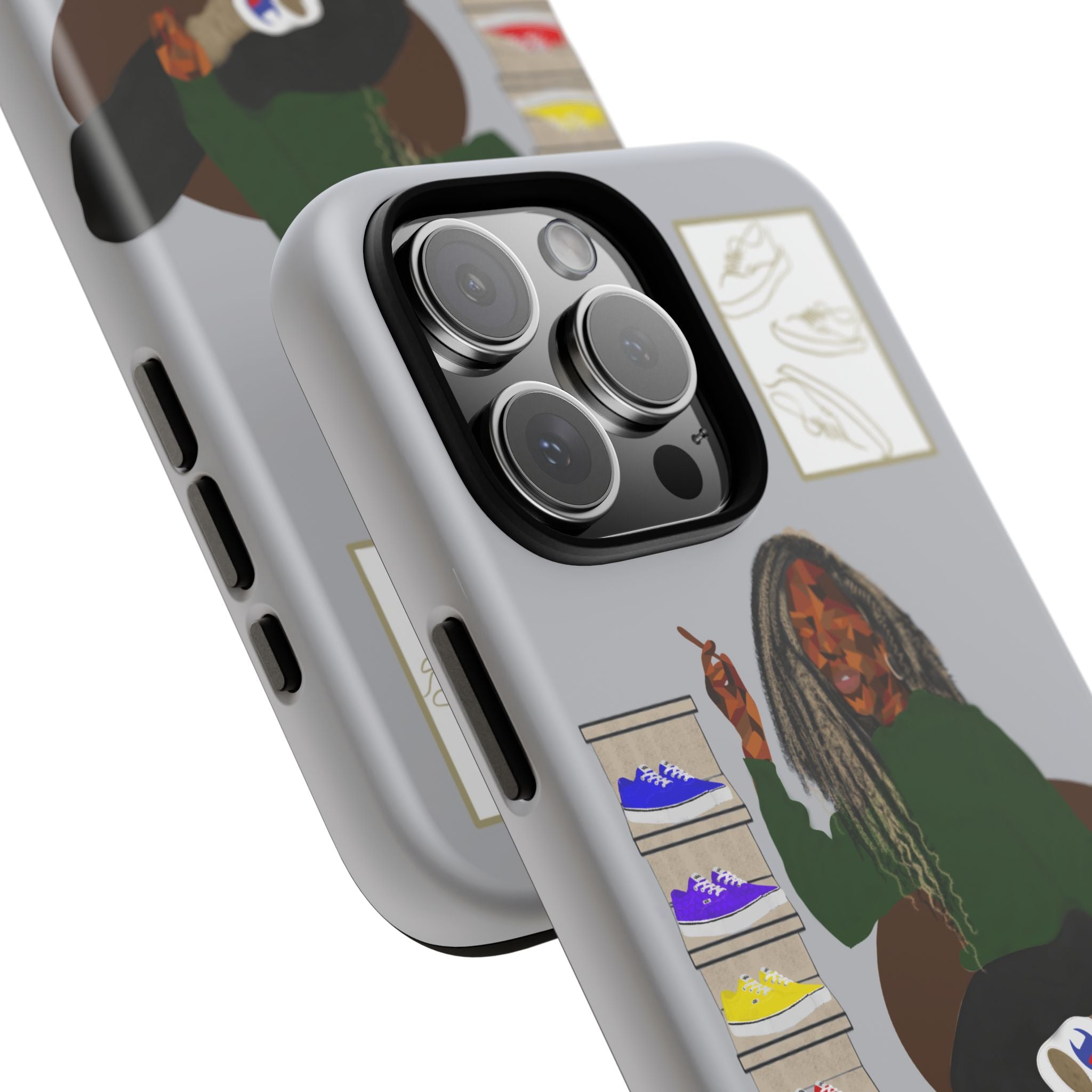 Phone Case — Chill Sneakerhead Illustration ("Tough Cases")