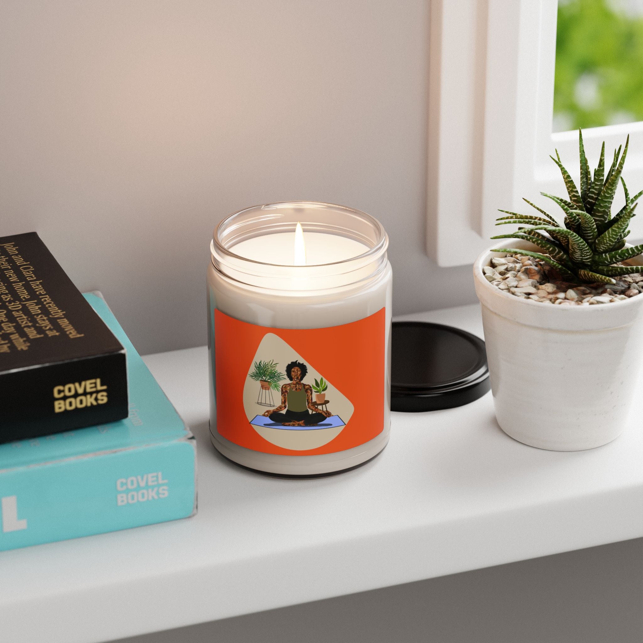 Soy Candle — Calming Yoga Meditation Scented Candle (9 oz)